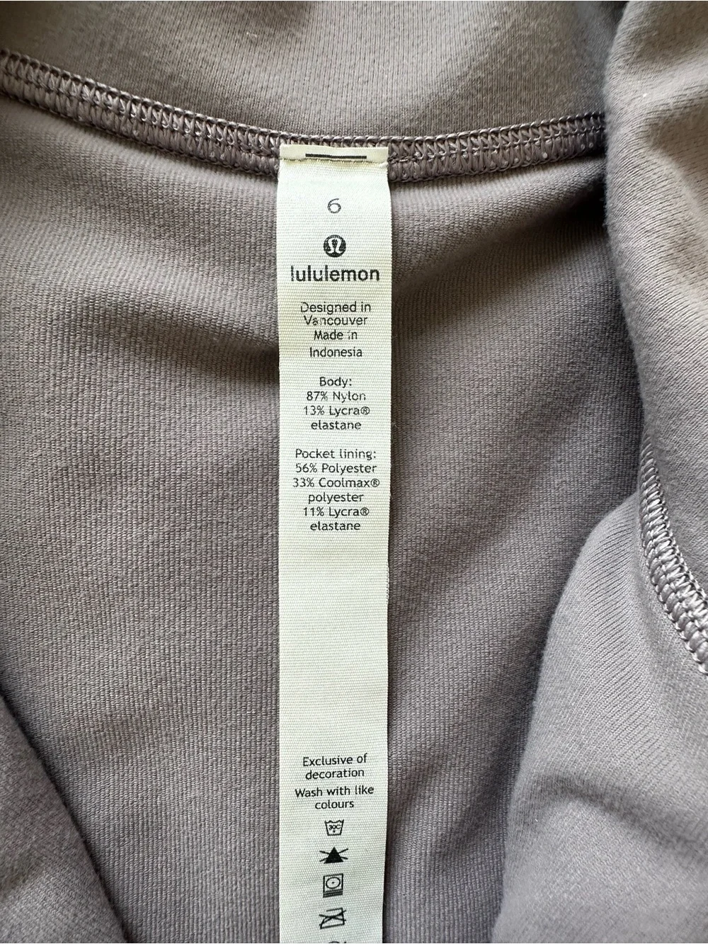 Lululemon In Stride Jacket Violet Verbena Purple Luon Running Jacket Size: 6